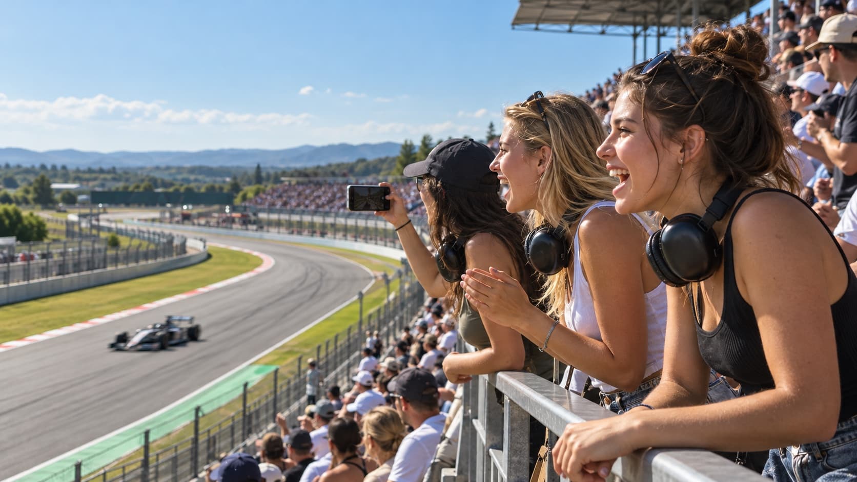 Kobiety to już 42% fanów F1. Najszybciej rośnie grupa 16–24 lat