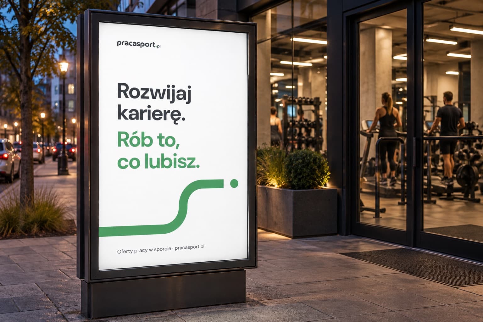 Citylight z hasłem Rozwijaj karierę. Rób to, co lubisz.